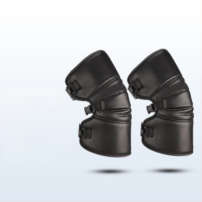 Нови топли наколенки за мъже и жени, зимни, студени, ветроустойчиви, с поларена подплата, удебелени, външно облекло, наколенки за мотоциклетисти