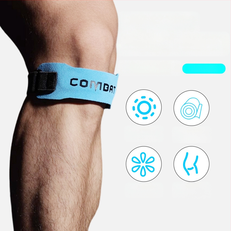 Bandă rotuleană din piele de vacă, alergare, sport profesional, menisc, genunchi protector, bărbați, coarda, sărituri peste baschet, badminton, patela protector, bandă, femei