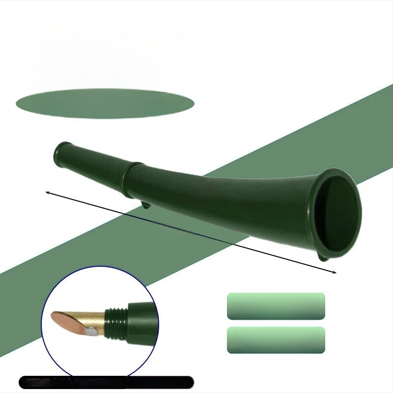 Rohelise sarve vile, välitingimustes kasutatav hädaolukorra ellujäämiskoolitus, kogunemiskoht, plastmassist signaal, väike sarv