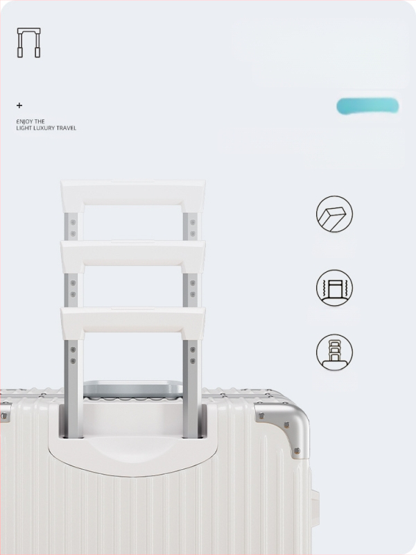 20 hüvelykes alumínium vázas kocsi tok univerzális kerekes bőrönd női bőrönd retro 24 hüvelykes diák jelszó doboz nagykereskedelmi poggyász