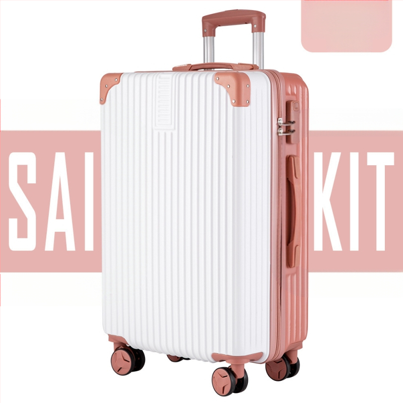 20 hüvelykes alumínium vázas kocsi tok univerzális kerekes bőrönd női bőrönd retro 24 hüvelykes diák jelszó doboz nagykereskedelmi poggyász