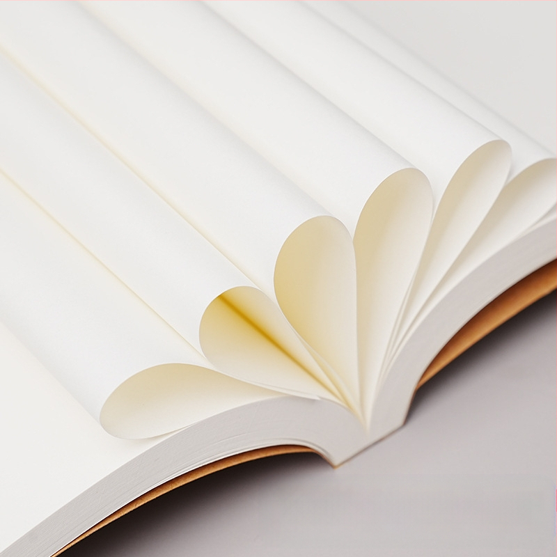 Kraft popieriaus viršelis studentų užrašų knygelė praktiška juodraščio knyga retro užrašų knygelė didelė tapybos knyga tuščia popierinė knyga