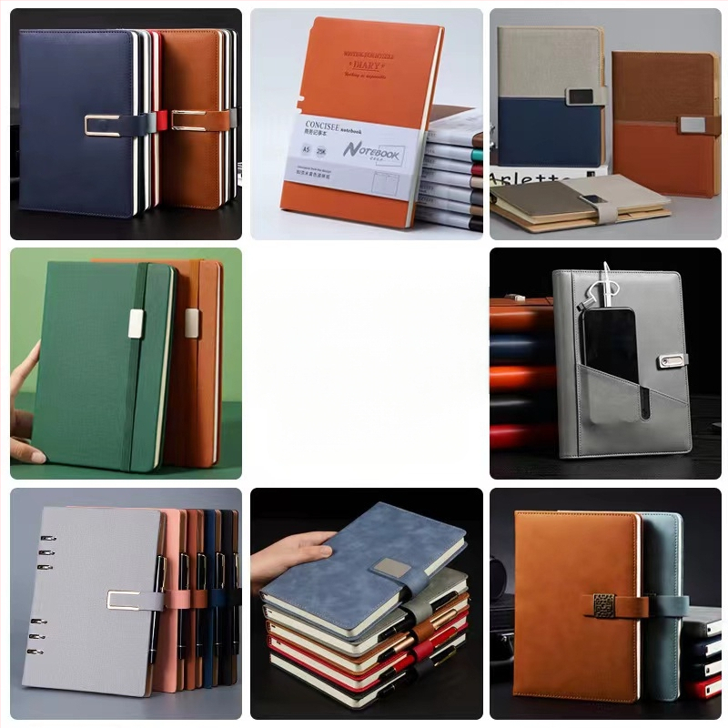 Verslo užrašų knygelė, galinti atspausdinti logotipą, verslo A5 horizontalios linijos užrašų knygelė, dienoraštis, paminkštintas biuro reikmenų užrašų knygelė, didmeninė prekyba