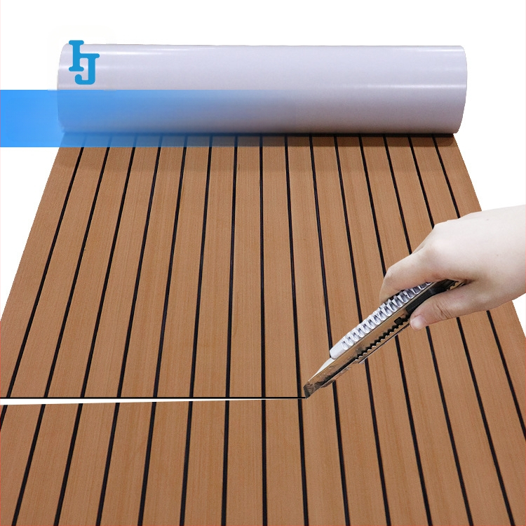 Piiriülene EVA imitatsiooniga tiikpuust jahi tekil libisemisvastane matt ultraviolettkiirgusevastane hõõrdumisega veekindel isolatsioon