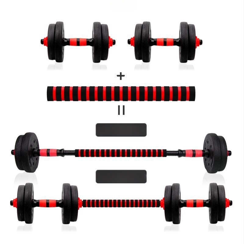 Hantelių strypas universalus, pora rankenų, prailginta 35/40/51CM, veržlės jungtis, hantelių priedai 2,5 cm, didmeninė prekyba