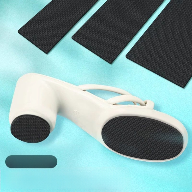 Guminis neslystantis, dilimui atsparus pado lipdukas, apsaugantis nuo dilimo, lipdukas ant kulno, storo kulno lipdukas su slopintuvu ant kulno, garsą slopinanti juosta.