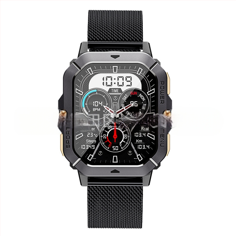 Határokon átnyúló C28 okosóra Bluetooth hívás pulzus alvásmonitorozás információk lépésszámlálás kültéri sportóra