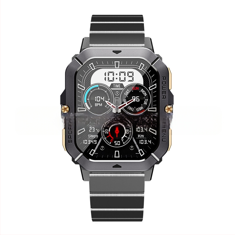 Határokon átnyúló C28 okosóra Bluetooth hívás pulzus alvásmonitorozás információk lépésszámlálás kültéri sportóra