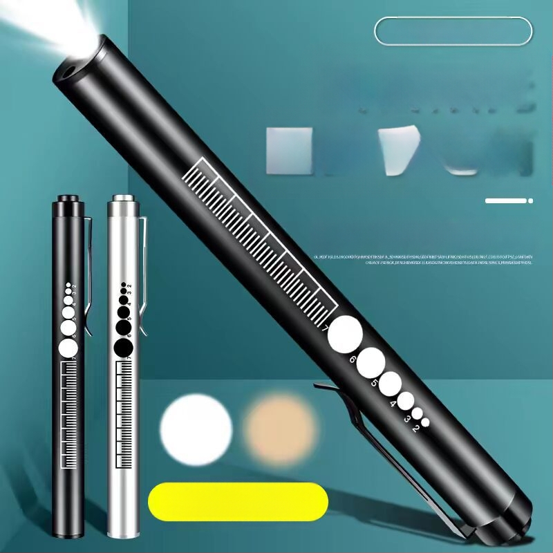 Mokinio rašiklis gydytojo slaugytojo vaikams rytinis patikrinimas USB įkraunamas oftalmologijos otolaringologijos burnos mažas medicininis žibintuvėlis LED