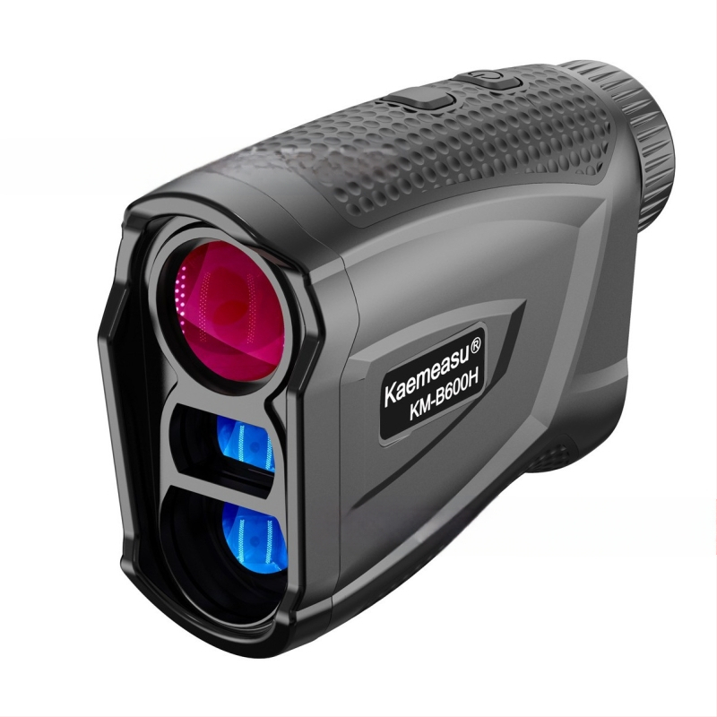 Teleskopa lāzera tālmērs āra rokas golfa enerģētikas elektroniskais lineāls ar augstas precizitātes magnētu