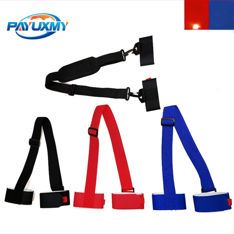 Laos olev piiriülene suusarihm, kaasaskantav kahekordse lumelaua suusarihm, fikseeritud rihm, kelgurihm, reguleeritav kelgurihm