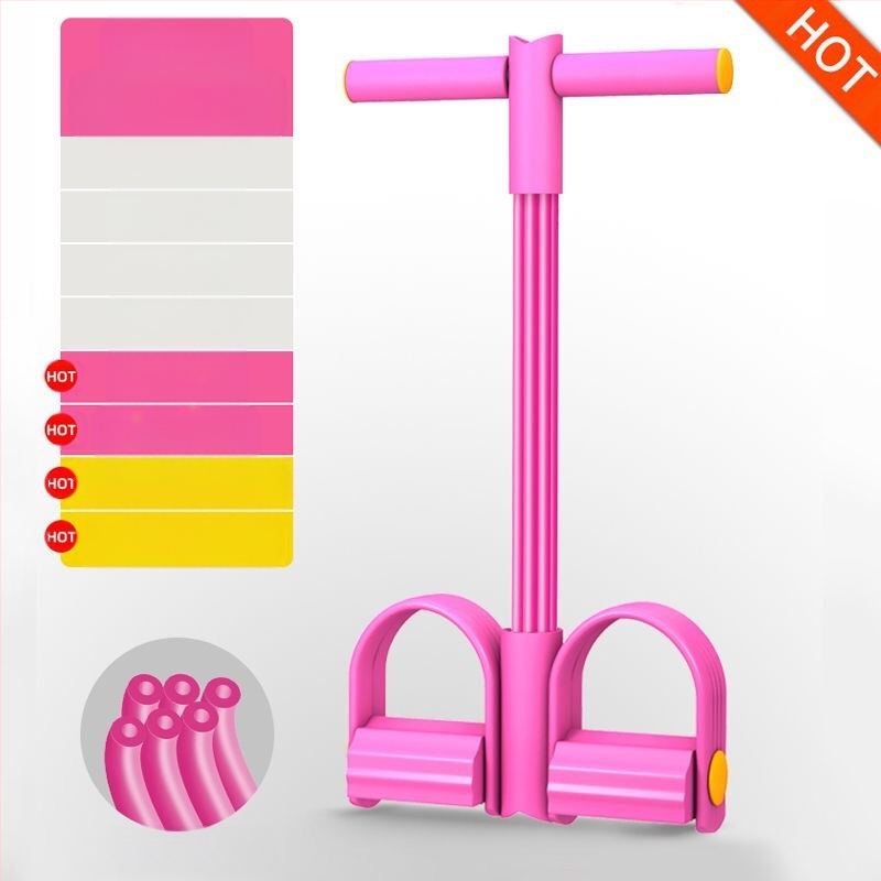 Garnélarák márkájú pedálhúzó 4 csöves jóga 6 csöves zsírcsökkentő négy csöves felülés segédeszköz fitnesz feszítőkötél