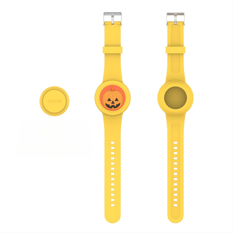 Sobib Apple Airtagi kadumisvastase veekindla rihmaga randmepaelaga Cartoon Doll plaastriga seljakotile lastele