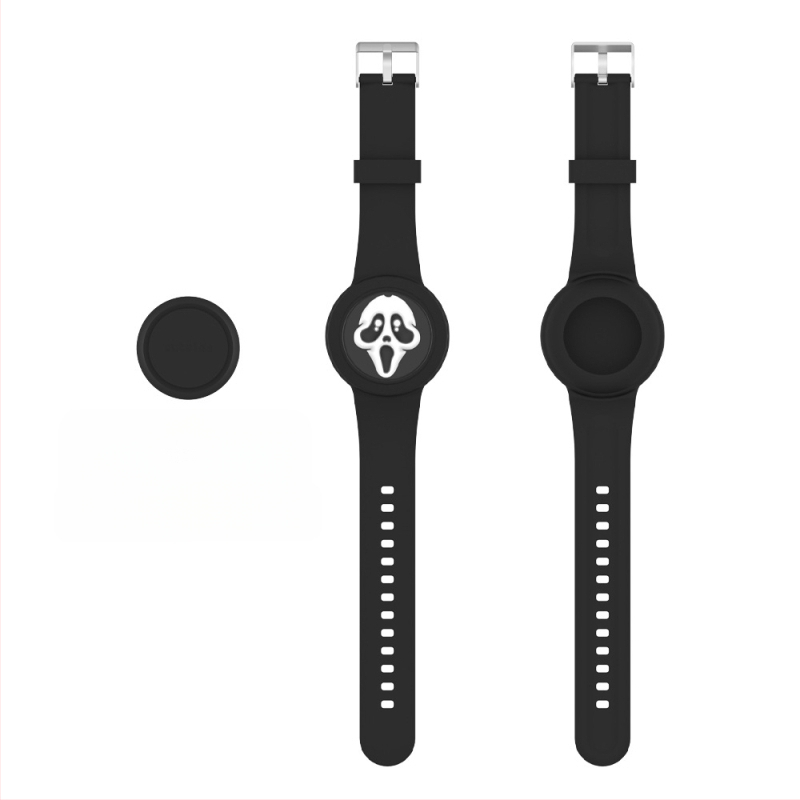 Sobib Apple Airtagi kadumisvastase veekindla rihmaga randmepaelaga Cartoon Doll plaastriga seljakotile lastele