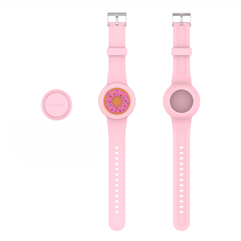 Sobib Apple Airtagi kadumisvastase veekindla rihmaga randmepaelaga Cartoon Doll plaastriga seljakotile lastele