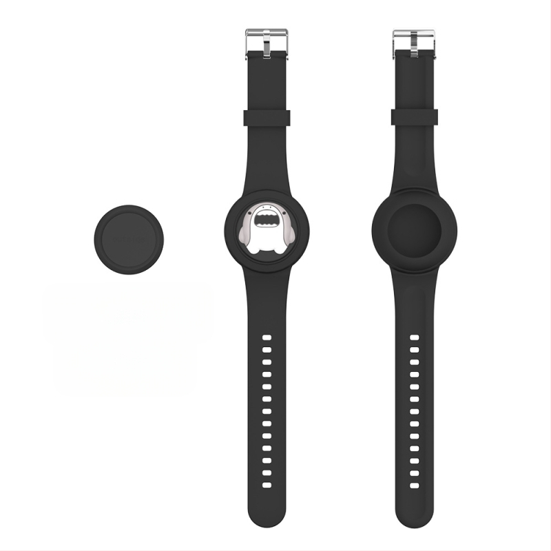 Sobib Apple Airtagi kadumisvastase veekindla rihmaga randmepaelaga Cartoon Doll plaastriga seljakotile lastele