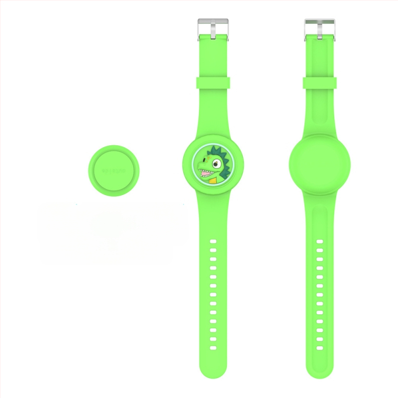 Sobib Apple Airtagi kadumisvastase veekindla rihmaga randmepaelaga Cartoon Doll plaastriga seljakotile lastele