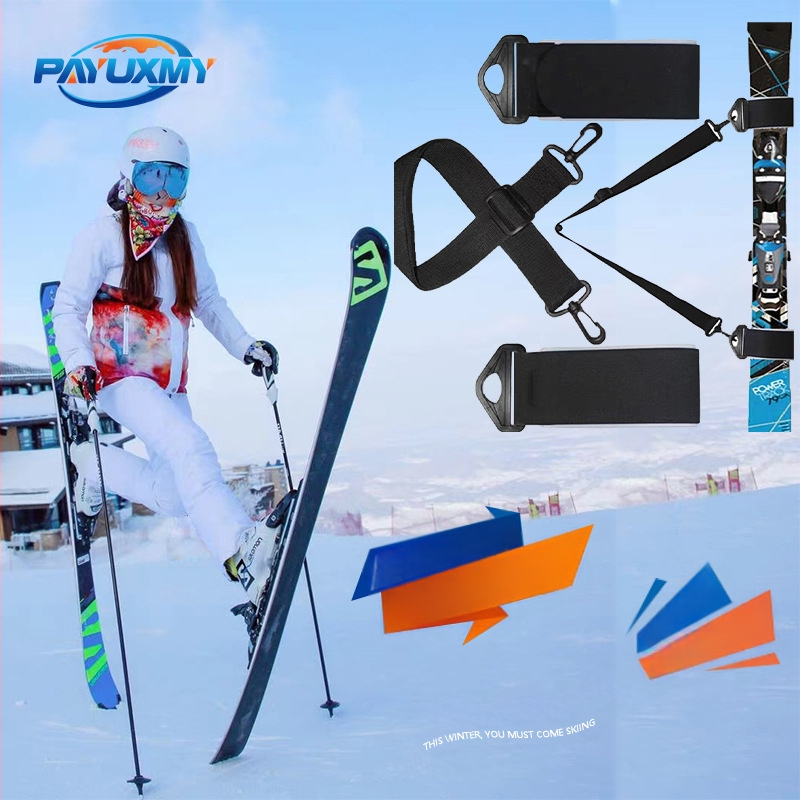 Snieglentės dirželis, nešiojamas dvilentės snieglentės dirželis, fiksuotas rogių dirželis, reguliuojamas, nuimamas rogių dirželis, kryžminis