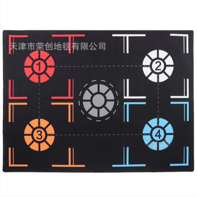 Kosárlabda lábmunka edzőszőnyeg csúszásgátló szőnyeg sportlabda irányító tempószőnyeg beltéri hangszigetelt kopásálló kosárlabda edzőszőnyeg nagykereskedelem