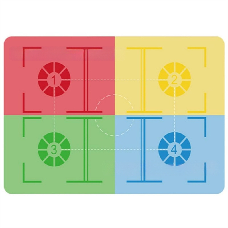 Kosárlabda lábmunka edzőszőnyeg csúszásgátló szőnyeg sportlabda irányító tempószőnyeg beltéri hangszigetelt kopásálló kosárlabda edzőszőnyeg nagykereskedelem