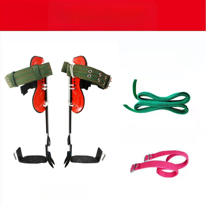Фабрика на едро на дърво катерене артефакт изправен дърво инструмент за катерене дърво крак вратовръзка син голям завой Hornet крак катарама бране железни обувки