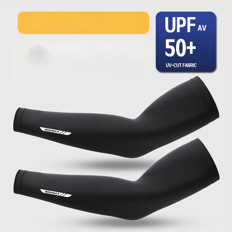 Apsauga nuo saulės, vyriška ledo rankovė, šilkinė rankovė rankai, vasarinė, plona, vėsi, kvėpuojanti, apsauga nuo UV spindulių, vasarinė dviratininko rankų apsauga