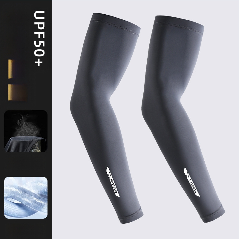 Apsauga nuo saulės, vyriška ledo rankovė, šilkinė rankovė rankai, vasarinė, plona, vėsi, kvėpuojanti, apsauga nuo UV spindulių, vasarinė dviratininko rankų apsauga