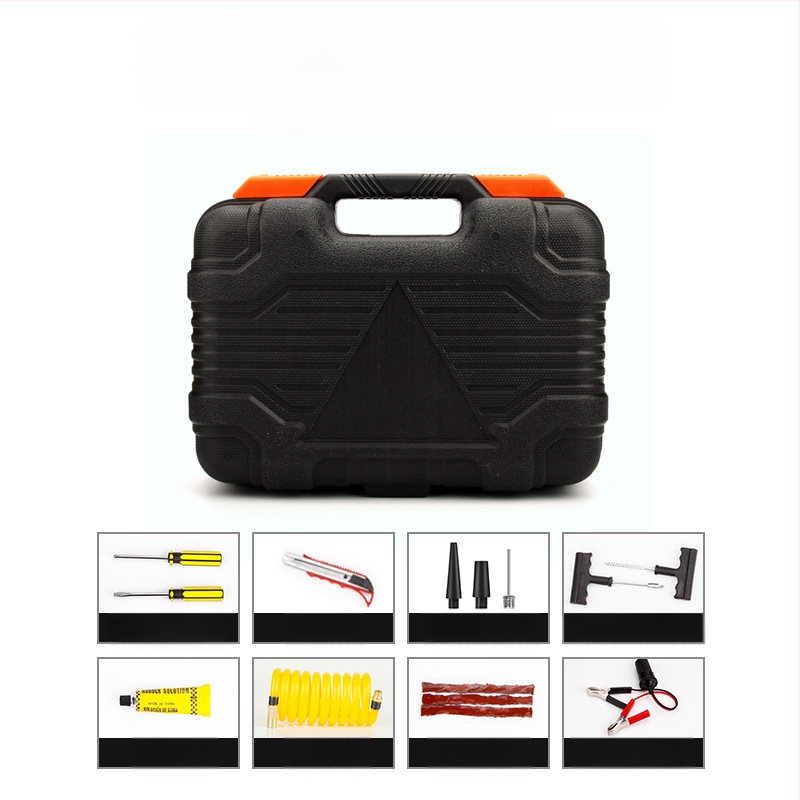 Auto õhupump kahesilindriline rehvipump kaasaskantav 12V auto kasutamiseks kõrgsurve elektriline metallist õhukompressor