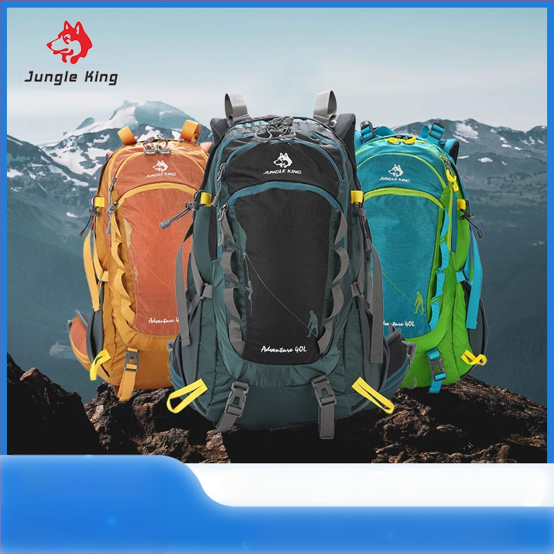 Jungle Kingi professionaalne mägironimiskott, telkimisstiilis seljakott, spordikott, jalgrattasõidukott, seljakott 40L