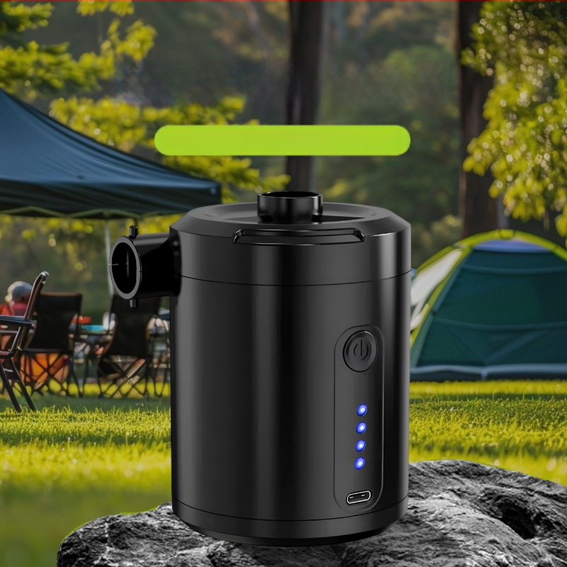 Úszógyűrűs felfújható ágy Felfújható csónak Kültéri elektromos hordozható légpumpa