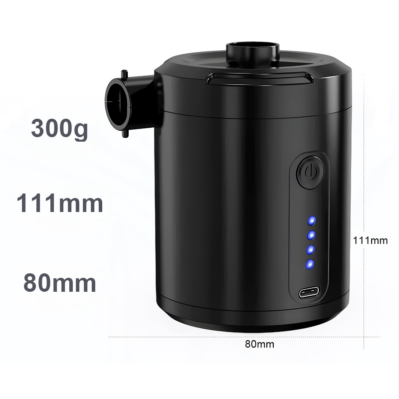 Úszógyűrűs felfújható ágy Felfújható csónak Kültéri elektromos hordozható légpumpa