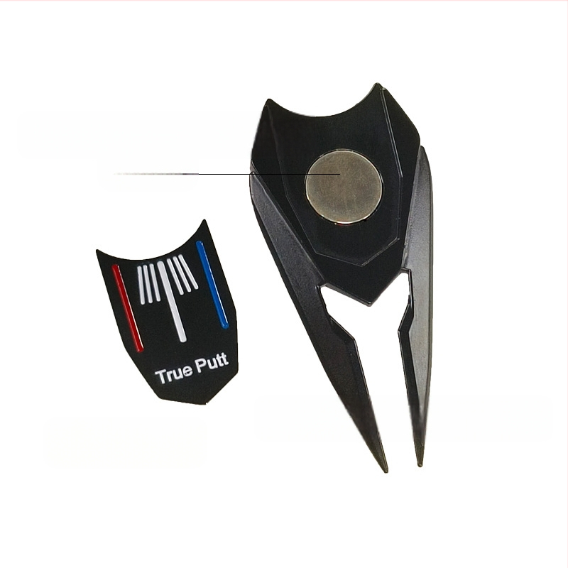 Golf zöld villa új cinkötvözet anyagból készült javítóvilla fémjavító műfüves golfpálya kiegészítők kellékek