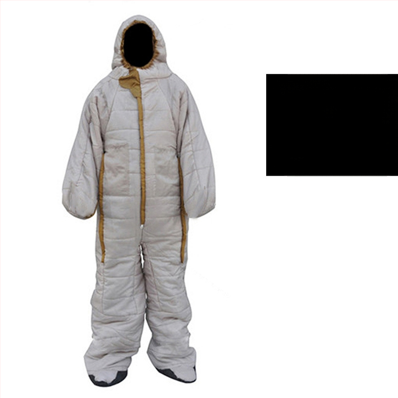 Спален чувал за къмпинг на открито в стил „Alien“, ескорт за болница, защита от топлина и студ, спален чувал за четене през нощта и през нощта, спален чувал за мумия