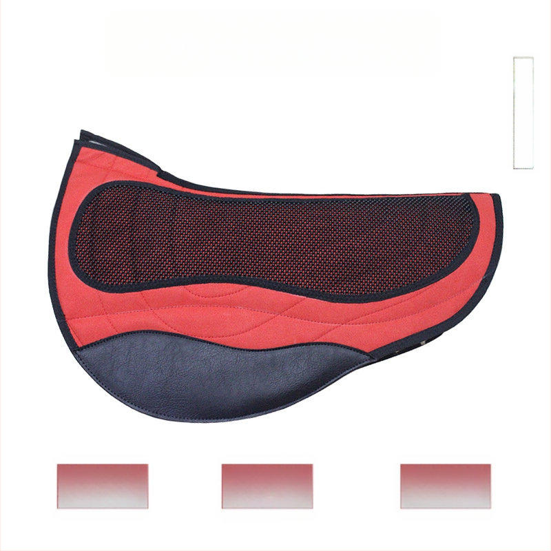 Vastagított ütéscsillapító nyeregvédő Brit Hosszútávú Lovaglás Izzadságvédő Gyapjúpárna Csúszásgátló Csúszásgátló Párna Izzadságtartó Lovas Hám