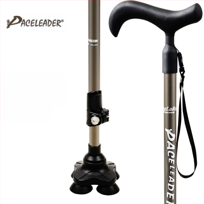 Paceleader Leader alumínium ötvözetből készült öregember bottal ellátott mankó