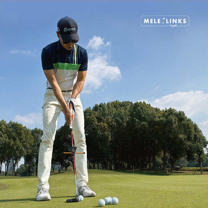 Golf egy lapos rövid ütő putting gyakorlóeszköz golf chipping edzőeszköz új golf sportkellékek