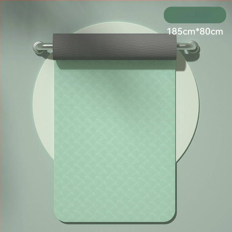 Határokon átnyúló gyártók nagykereskedelmi TPE összecsukható jóga vastagított csúszásmentes szőnyeg ebédszüneti szőnyeg kültéri jógaszőnyeg diák ebédszüneti szőnyeg