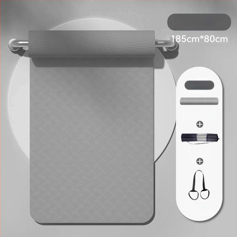 Határokon átnyúló gyártók nagykereskedelmi TPE összecsukható jóga vastagított csúszásmentes szőnyeg ebédszüneti szőnyeg kültéri jógaszőnyeg diák ebédszüneti szőnyeg