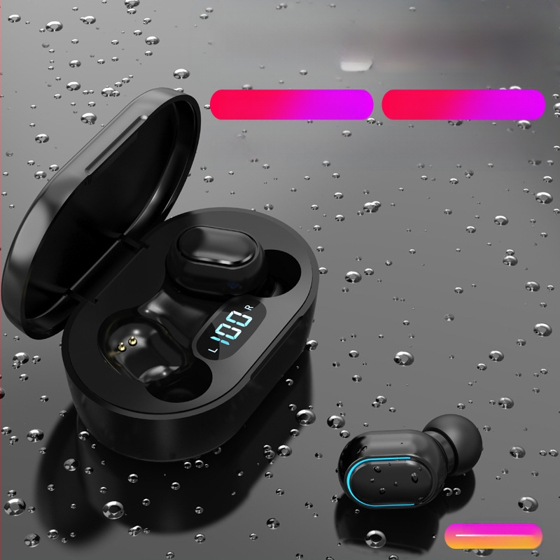 Tarpvalstybiniai sprogimai E7S E6S A6S belaidės TWS5.3 „Bluetooth“ ausinės, skaitmeninės stereo mini sportinės ausinės