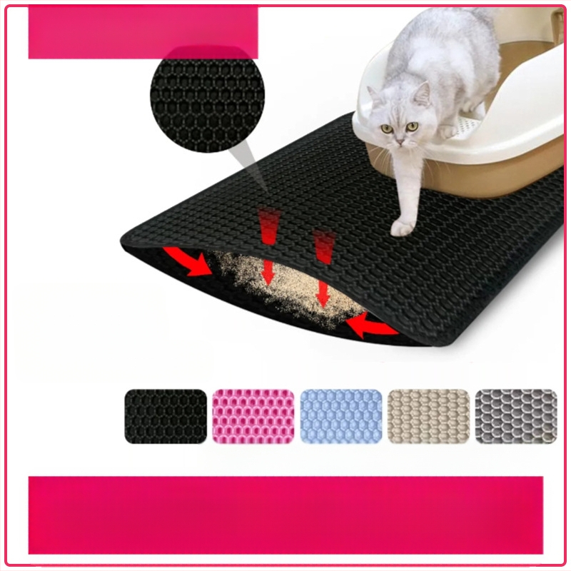Gyári nagykereskedelmi EVA kétrétegű macskaalom szűrőbetét, kibújásgátló kisállat-szőnyeg, növeli a macska számának szabályozását szolgáló padot