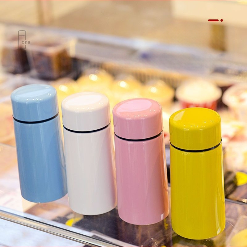 Nešiojama 304 nerūdijančio plieno kišeninė taurė, maža mergaitė, vyriška ir moteriška studentų vandens taurė, miela termoso taurė