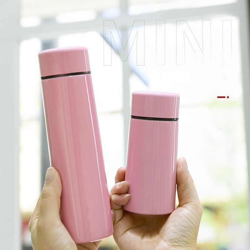 Nešiojama 304 nerūdijančio plieno kišeninė taurė, maža mergaitė, vyriška ir moteriška studentų vandens taurė, miela termoso taurė