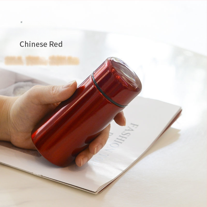 Nešiojama 304 nerūdijančio plieno kišeninė taurė, maža mergaitė, vyriška ir moteriška studentų vandens taurė, miela termoso taurė