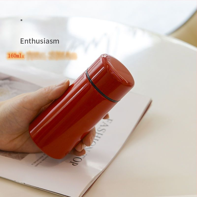 Nešiojama 304 nerūdijančio plieno kišeninė taurė, maža mergaitė, vyriška ir moteriška studentų vandens taurė, miela termoso taurė