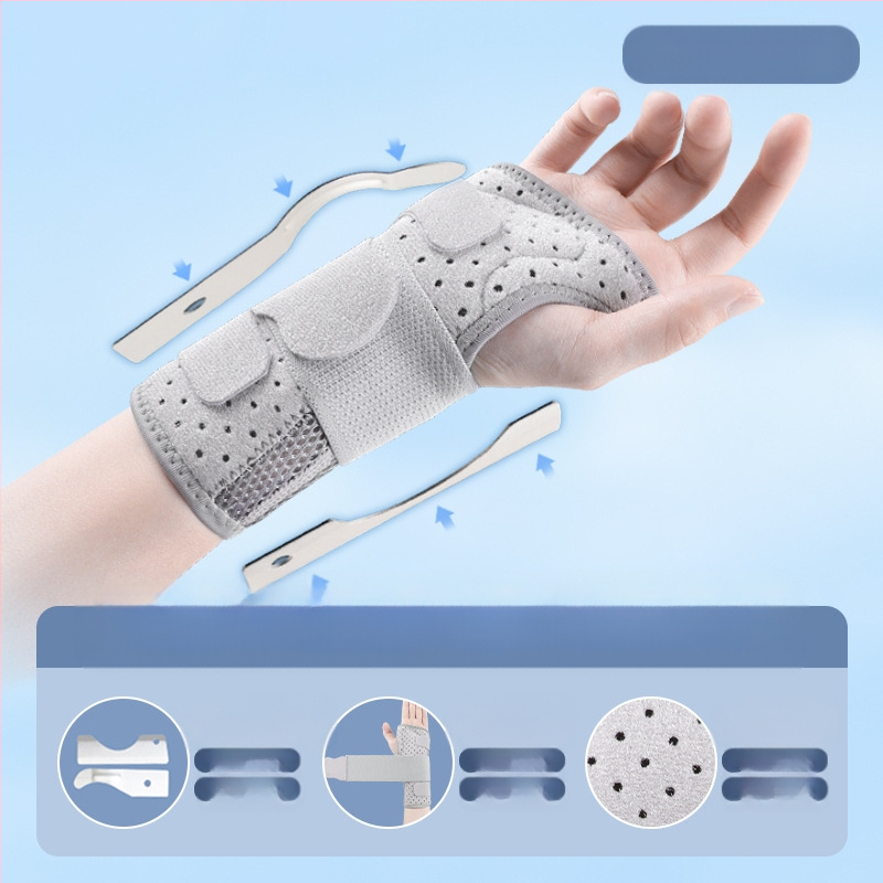 Terasplaadist randmeliigese kõõluse tupe fiksaator Randme nikastus Fikseeritud trakside randmerihm Tupe randmekaitse Randmekaitse