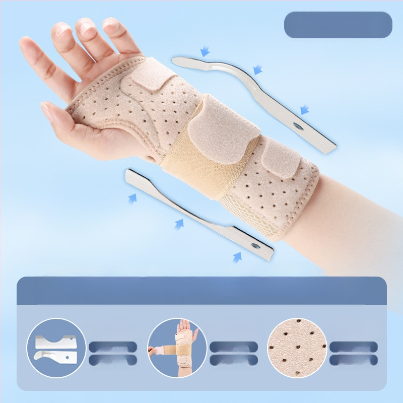 Terasplaadist randmeliigese kõõluse tupe fiksaator Randme nikastus Fikseeritud trakside randmerihm Tupe randmekaitse Randmekaitse