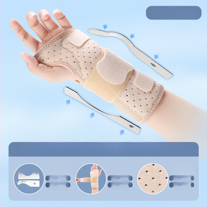 Terasplaadist randmeliigese kõõluse tupe fiksaator Randme nikastus Fikseeritud trakside randmerihm Tupe randmekaitse Randmekaitse