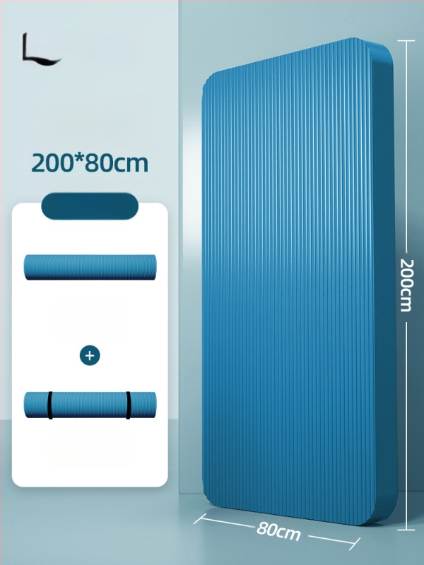 Seljakuivatav meeste treeningmatt algajatele, laiendatud ja pikendatud libisemiskindel kulumiskindel treeningjoogamatt sportimiseks