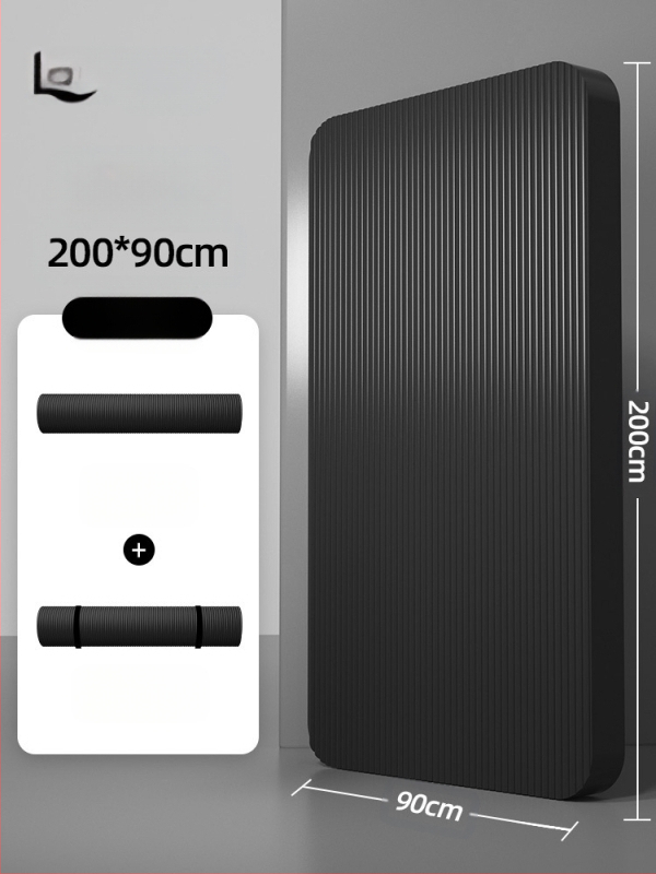 Seljakuivatav meeste treeningmatt algajatele, laiendatud ja pikendatud libisemiskindel kulumiskindel treeningjoogamatt sportimiseks