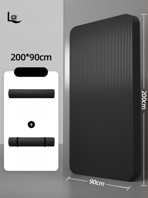 Seljakuivatav meeste treeningmatt algajatele, laiendatud ja pikendatud libisemiskindel kulumiskindel treeningjoogamatt sportimiseks